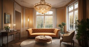 old money living room